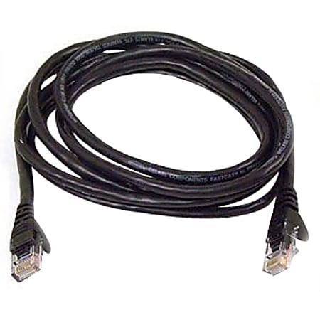 Belkin Cat. 5e UTP Patch Cable - RJ-45 Male - RJ-45 Male - 14ft, A3L791B14BLKS