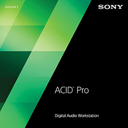 Sony ACID Pro 7, Download Version