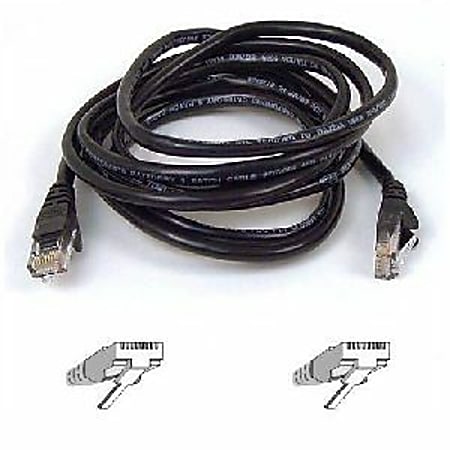 Belkin Horizontal Cat5e UTP Cable - 1000ft - Black
