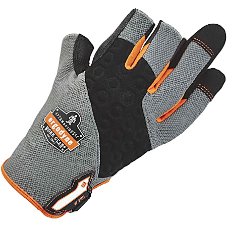 Ergodyne 720 Heavy-Duty Framing Gloves, Small Gray