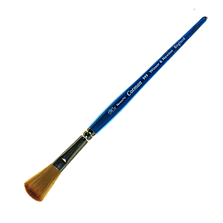 Winsor & Newton Cotman Watercolor Paint Brush 999, 5/8", Mop Bristle, Synthetic, Blue