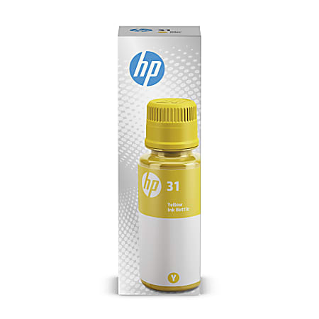 HP 31 Yellow Ink Bottle, 1VU28AN