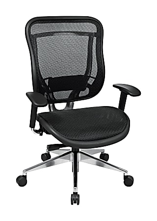 Office Star™ Space Series 818 Mesh Deluxe Chair, Black