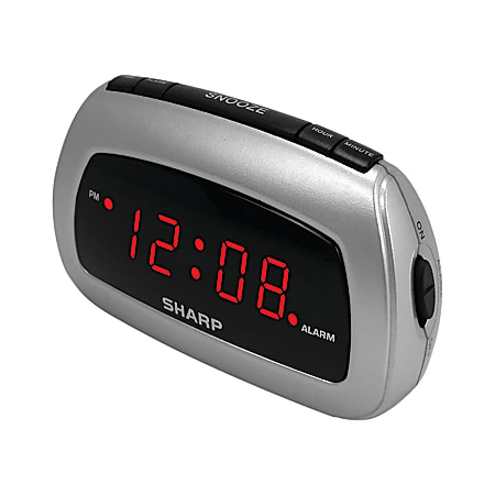  Alarm Clock, Digital Clock, Small Wall Clock, Battery