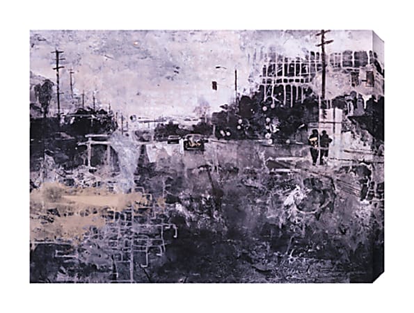 Metaverse Canvas Art, Symphony of the City II by Jorge Azri