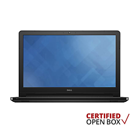 Dell™ Inspiron 15 Laptop, "Certified Open Box", 15.6" HD Touchscreen, AMD A8 Quad Core, 6GB Memory, 1TB Hard Drive, Windows® 10
