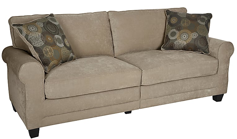 Serta® RTA Copenhagen Collection Fabric Sofa, 73"W, Vanity Beige