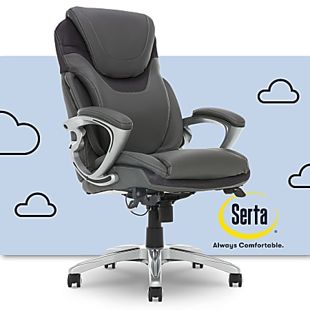 https://media.officedepot.com/images/f_auto,q_auto,e_sharpen,h_450/products/1850950/1850950_o03_serta_air_health_wellness_bonded_leather_high_back_chair_020620/1850950