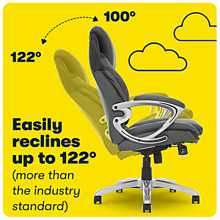Serta air health and wellness store executive office chair