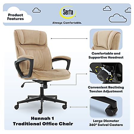 Microfiber sales executive chair