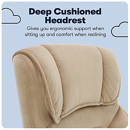 Serta office chair beige shop