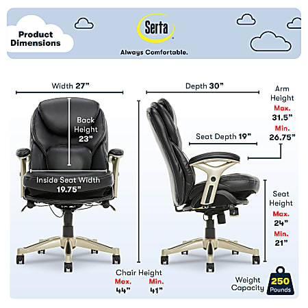 Back in motion chair clearance