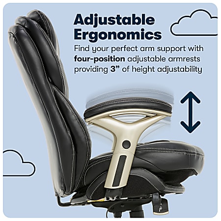 Serta ergonomic executive office chair motion technology sale