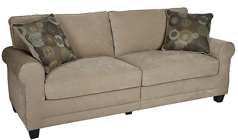 Serta® RTA Copenhagen Collection Fabric Sofa, 78"W, Vanity Beige