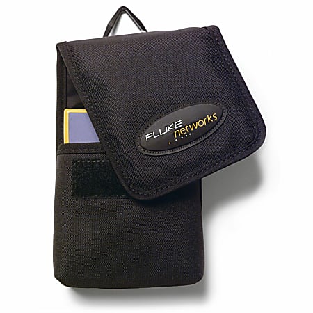 Fluke Networks IntelliTone Toner & Probe Soft Case - Top-loading - Belt Loop - Vinyl - Black, Yellow