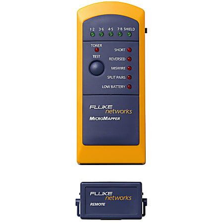 Fluke Networks MicroMapper MT-8200-49A Network Testing Device - 1 x RJ-45