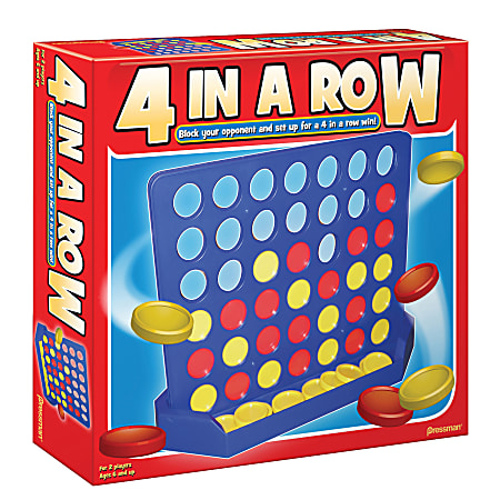 Pressman® Toys 4 In A Row Game, Ages 6-14
