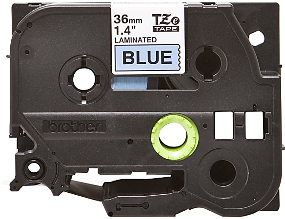 Brother® P-Touch TZe-561 Label Tape, 1-7/16" x 26-1/4', Black/Blue