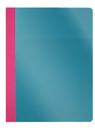 Divoga® Metallic Pop Composition Book, 7 1/2" x 9 3/4", College Ruled, Teal Foil, 80 Sheets