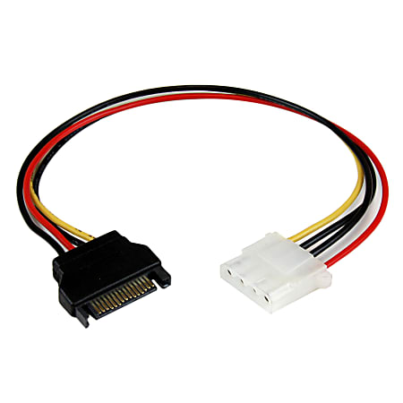 StarTech 12in SATA to LP4 Power Cable Adapter - F/M