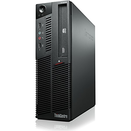 Lenovo ThinkCentre M90 5485A13 Desktop Computer - Intel Pentium G6950 2.80 GHz - 3 GB DDR3 SDRAM - 250 GB HDD - Windows 7 Professional 32-bit - Small Form Factor - Business Black