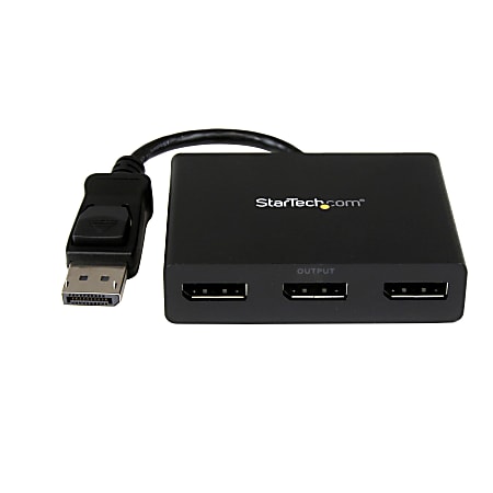 1x2 Mini DisplayPort to HDMI MST Multi-Monitor Adapter