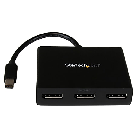 StarTech.com Splitter multi-écrans Mini DisplayPort vers 3x HDMI - Hub MST  à 3 ports - Répartiteur Mini DP 1.2 vers 3x HDMI - répartiteur vidéo/audio  - 3 ports (MSTMDP123HD)