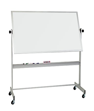 Balt® Best Rite® Deluxe Non-Magnetic Dry-Erase Whiteboard, 48" x 72", Aluminum Frame With Silver Finish