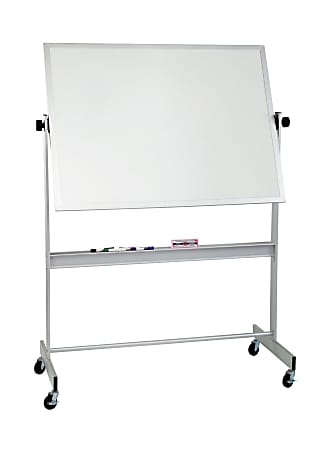 Balt® Best Rite® Magnetic Porcelain Dry-Erase Whiteboard, 48" x 60", Aluminum Frame With Silver Finish