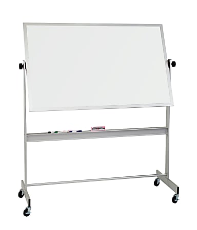 Balt® Best Rite® Magnetic Porcelain Dry-Erase Whiteboard, 48" x 72", Aluminum Frame With Silver Finish