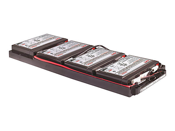 APC Replacement Battery Cartridge #34 - UPS battery - lead acid - black - for P/N: SUA1000RM1U, SUA1000RMI1U, SUA750RM1U, SUA750RMI1U