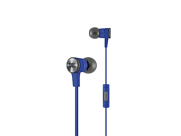 JBL Synchros E10 Earbud Headphones With Universal Microphone And Remote, Blue