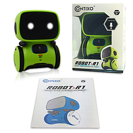 Contixo R1 Learning Educational Kids Robot, All Ages, Green