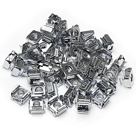 StarTech.com 50 Pack M5 Cage Nuts for Server Rack Cabinets Mount server ...