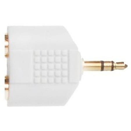 4XEM 3.5mm Mini Jack Headphone Splitter For iPhone/iPod/Audio