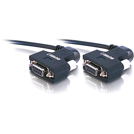 C2G 50ft Serial270 DB9 F/F Null Modem Cable