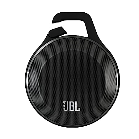 JBL Clip Ultra Portable Rechargeable Bluetooth Speaker With Carabiner and Microphone, Black