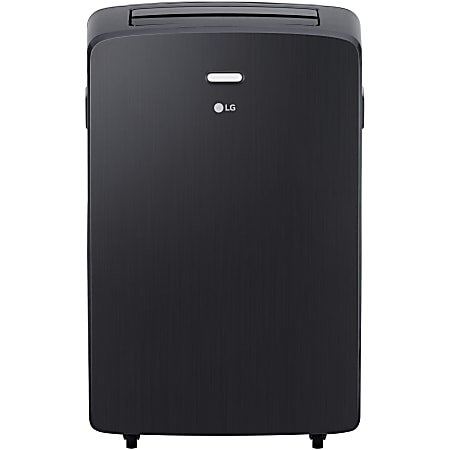 LG Portable Air Conditioner, 12,000 BTU, 27 7/16"H x 16 15/16"W x 12 13/16"D, Graphite Gray