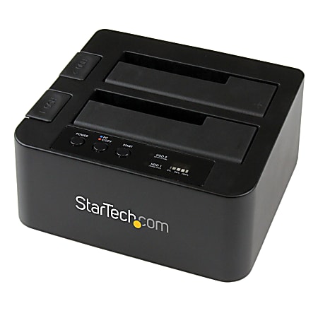 StarTech.com eSATA Hard Drive Duplicator Dock, Standalone HDD