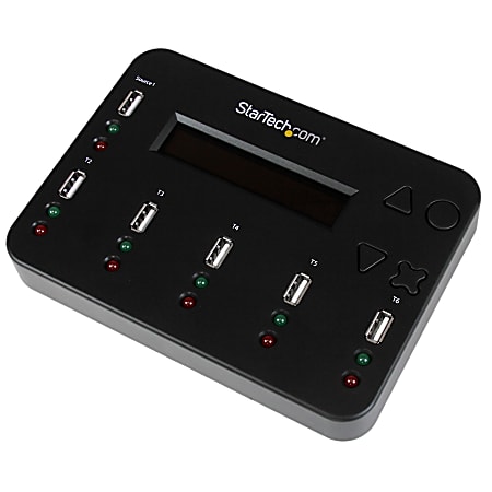 StarTech.com Standalone 1:5 USB Flash Drive Duplicator and