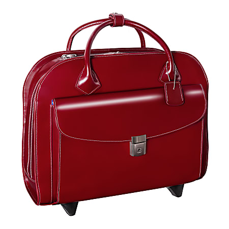 Women's wheeled sales laptop bag