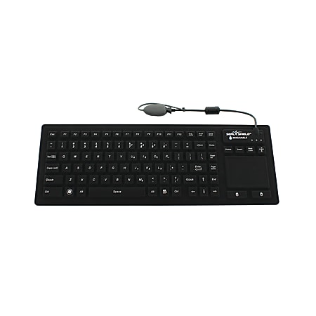 Seal Shield Touch Glow™ Waterproof Keyboard, Black, S90PG2