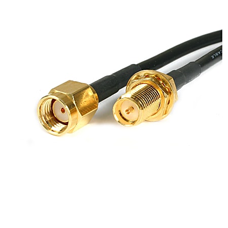 StarTech.com 10 ft RP-SMA to RP-SMA Wireless Antenna Adapter Cable M/F