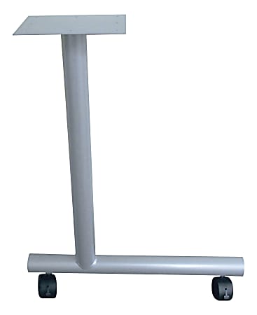 Lorell C-Leg Training Table Base, 27"H x 1.50"W x 22"D