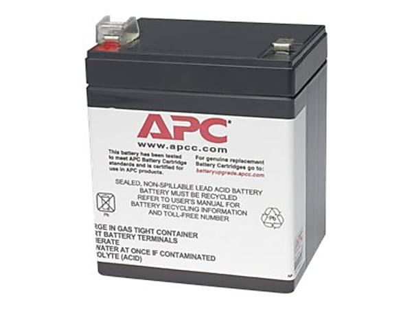 APC Replacement Battery Cartridge #45 - UPS battery - 1 x battery - lead acid - for P/N: BE350