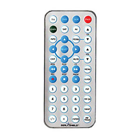 Seal Shield Silver Seal STV5 Universal Remote Control - For TV