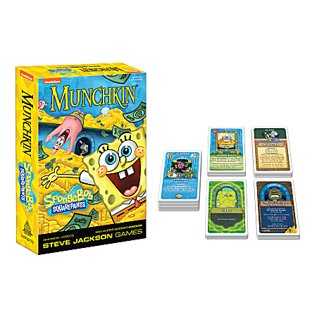 USAopoly MUNCHKIN: SpongeBob SquarePants Card Game
