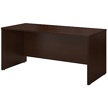 Bush Business Furniture Components 60"W Credenza Computer Desk, Mocha Cherry, Standard Delivery