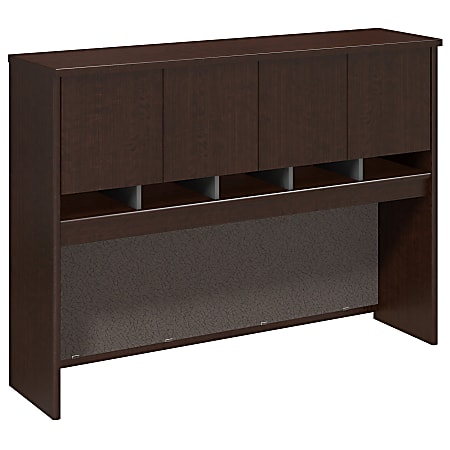 Bush Business Furniture Series C Components Hutch 60"W, Mocha Cherry, Standard Delivery