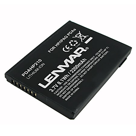 Lenmar® PDAHP210 PDA Battery For HP iPAQ 210, 214 And 216
